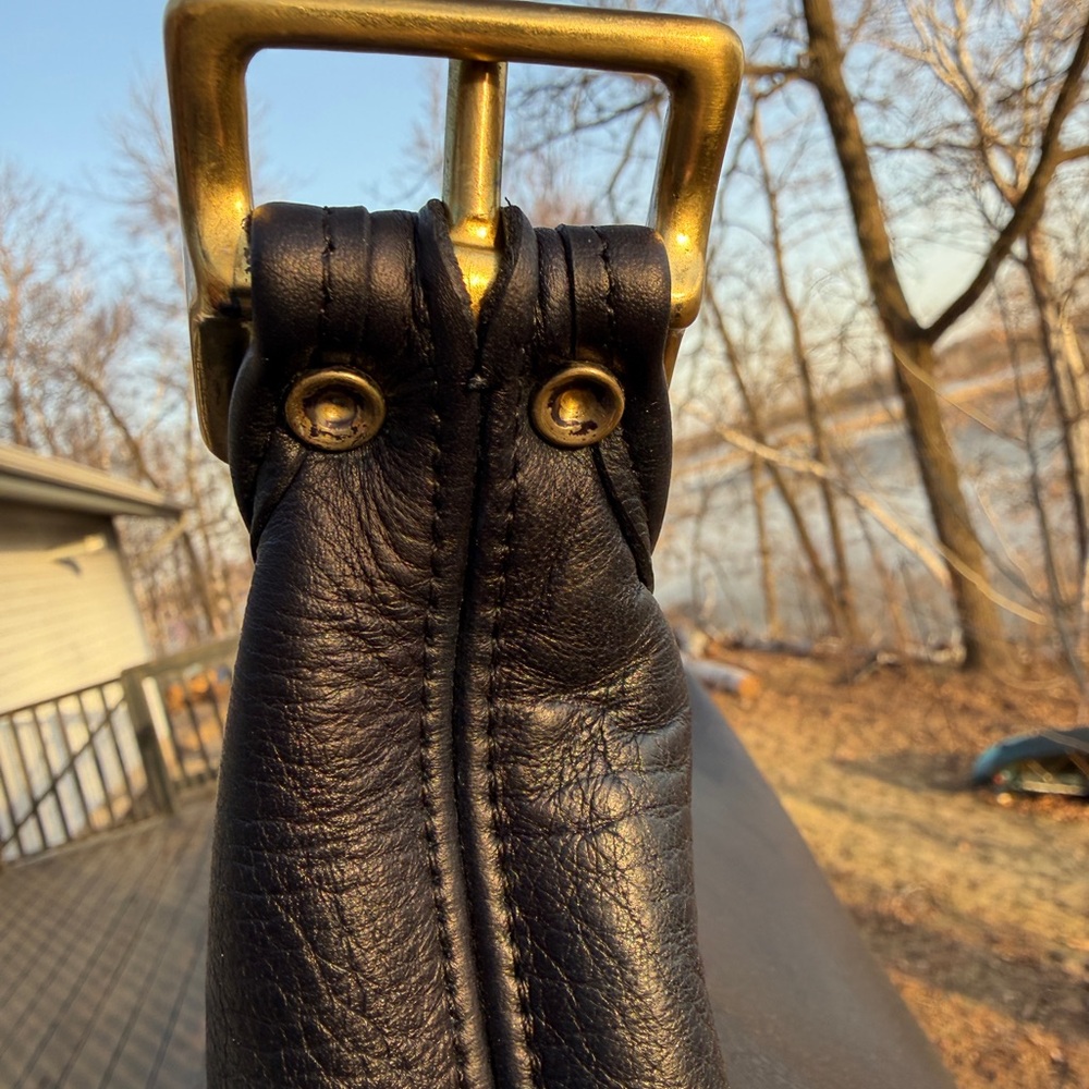 Vintage Coach 9085 Duffle Sac Navy *Project* - Picture 12 of 15